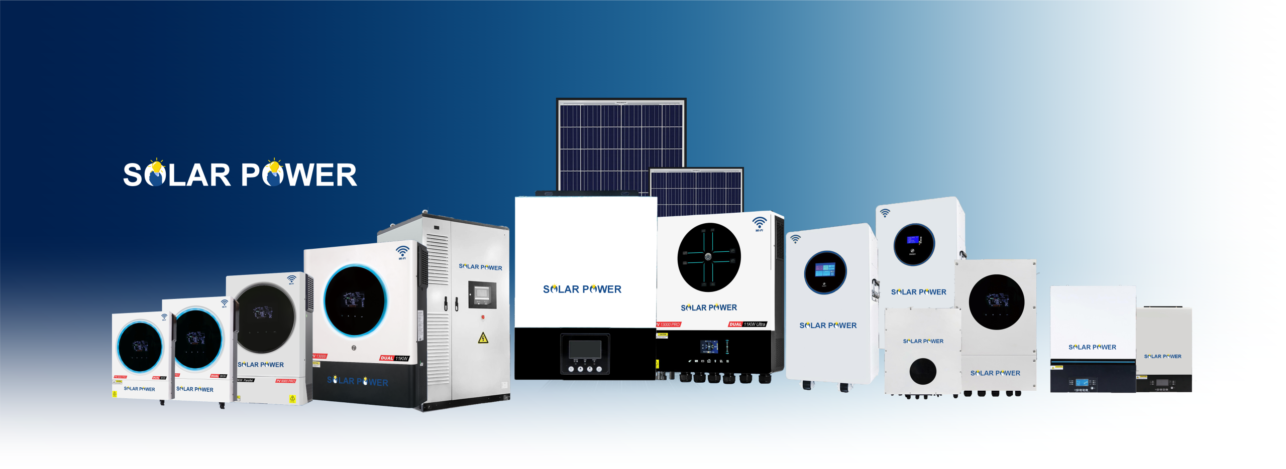 solar power web banner